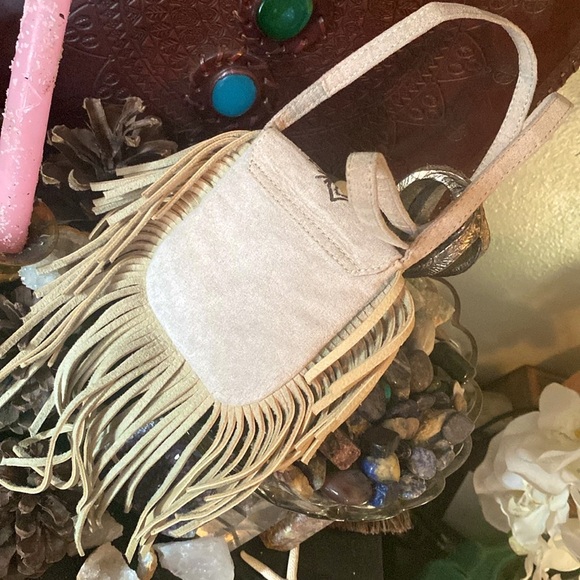 Triple Moon Gypsy Witch Crystal Stone Handmade Medicine Magic Satchel Bag Pouch - Picture 8 of 9